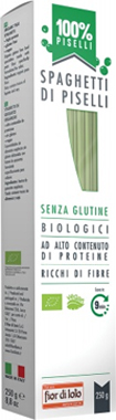 SPAGHETTI PISELLI VERDI SENZA GLUTINE 250 G - farmanauta.it