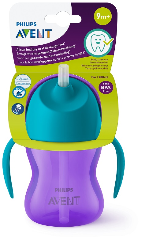 PHILIPS TAZZA COLORATA CON CANNUCCIA FEMMINA 200 ML - farmanauta.it
