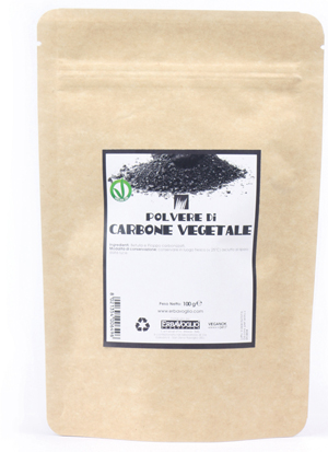 CARBONE VEGETALE POLVERE 100 G - farmanauta.it