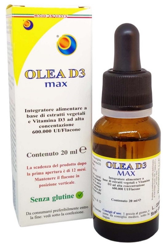 OLEA D3 MAX GOCCE 20 ML - farmanauta.it