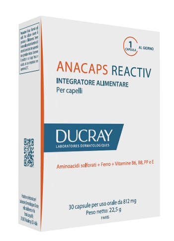 ANACAPS REACTIV DUCRAY 30 CAPSULE 2017 - farmanauta.it