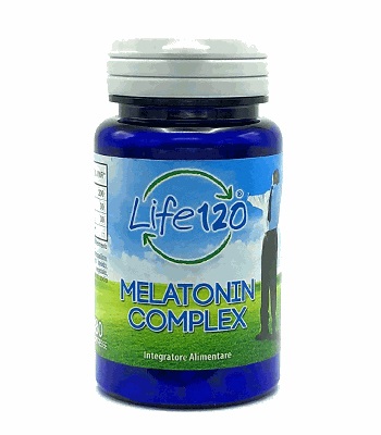 LIFE 120 MELATONINA COMPLEX 180 COMPRESSE - farmanauta.it