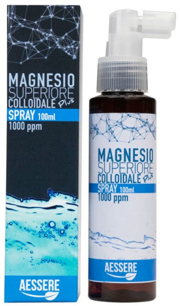 MAGNESIO SUPERIORE COLLOIDALE PLUS SPRAY 1000 PPM 100 ML - farmanauta.it