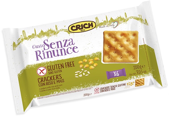 GUSTO SENZA RINUNCE CRACKERS SALATI CON OLIO EXTRAVERGINE DI OLIVA 2% 200 G - farmanauta.it