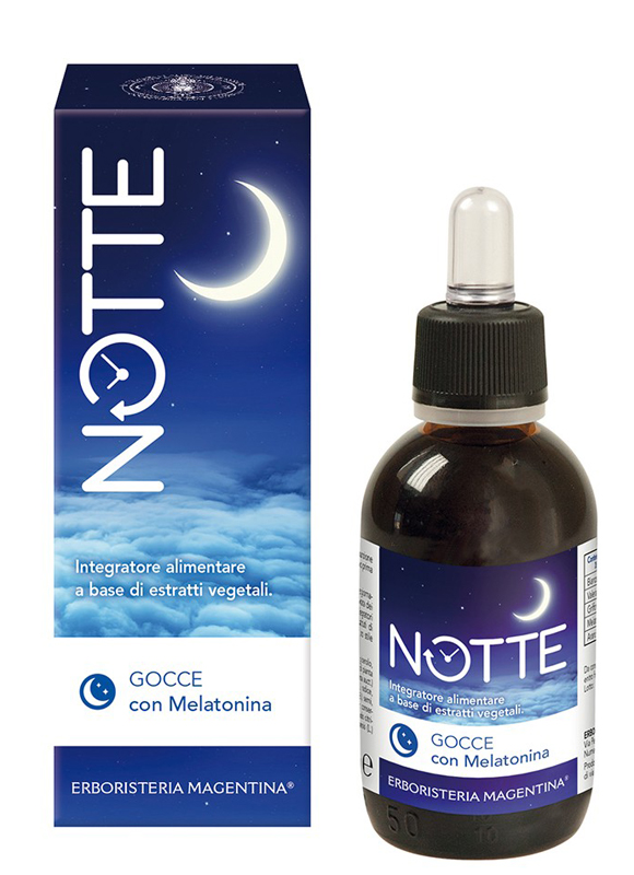 NOTTE MELATONINA GOCCE 50 ML - farmanauta.it