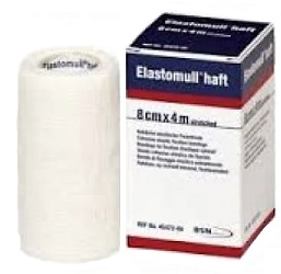 BENDA ELASTICA AUTOADESIVA ELASTOMULL HAFT COMPRESSIONE FORTE 8X400 CM - farmanauta.it