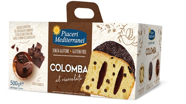PIACERI MEDITERRANEI COLOMBA CIOCCOLATO 500 G - farmanauta.it