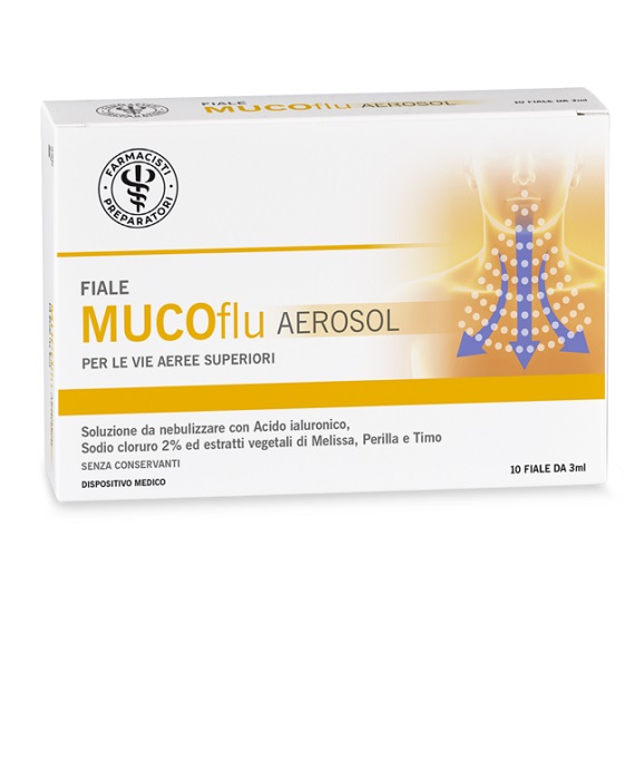 LFP AEROSOL LFP MUCOFLU SOLUZIONE IPERTONICA 10 FIALE MONODOSE DA 3 ML - farmanauta.it