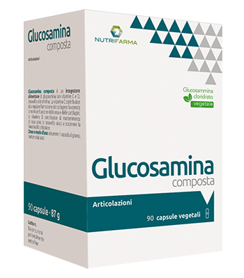 GLUCOSAMINA COMPOSTA VEGETALE 90 COMPRESSE - farmanauta.it