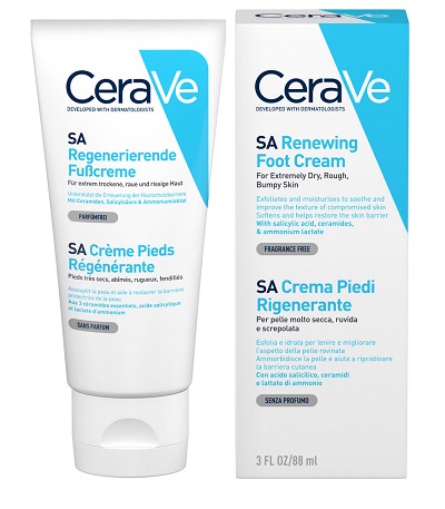 CERAVE CREMA PIEDI RIGENERANTE 88 ML - farmanauta.it