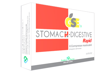 GSE STOMACH DIGESTIVE RAPID 8 COMPRESSE - farmanauta.it