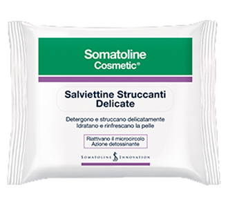 SOMATOLINE COSMETIC VISO SALVIETTE STRUCCANTI OFFERTA SPECIALE 20 PEZZI - farmanauta.it