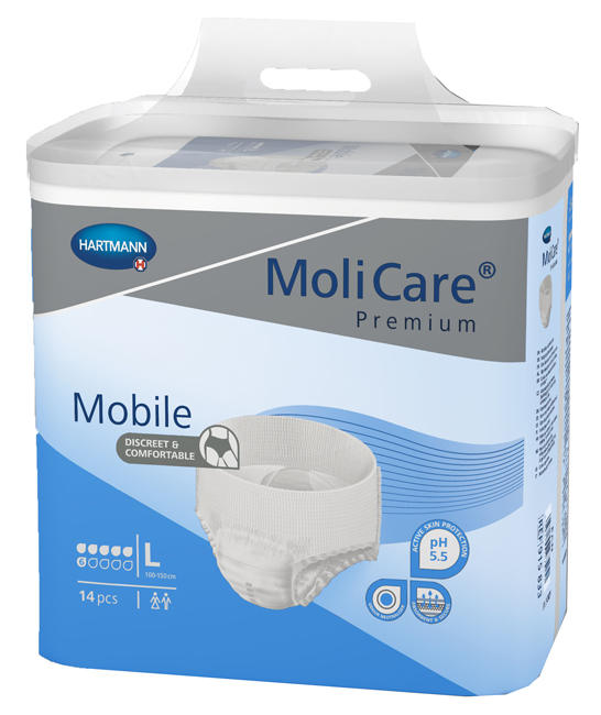 PANNOLINO PULL UP GIORNO MOLICARE MOBILE 6 GOCCE L 14 PEZZI - farmanauta.it
