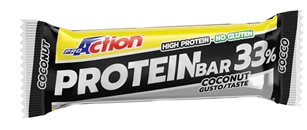 PROACTION PROTEIN BAR 33% COCCO 50 G - farmanauta.it