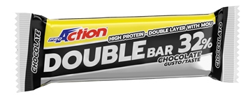 PROACTION DOUBLE BAR 32% CIOCCOLATO CARAMELLO 60 G - farmanauta.it