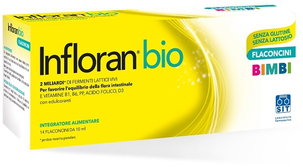INFLORAN BIO BIMBI 14 FLACONCINI - farmanauta.it