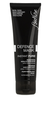 DEFENCE MASK INSTANT PURE MASCHERA NERA PURIFICANTE 75 ML - farmanauta.it