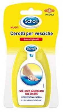 SCHOLL CEROTTI PER VESCICHE PICCOLI 6 PEZZI - farmanauta.it