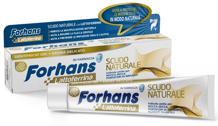 FORHANS DENTIFRICIO SCUDO NATURALE 75 ML - farmanauta.it
