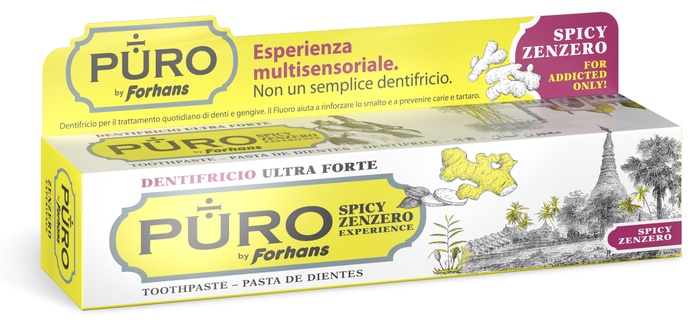 DENTIFRICIO PURO SPICY ZENZERO 75 ML - farmanauta.it