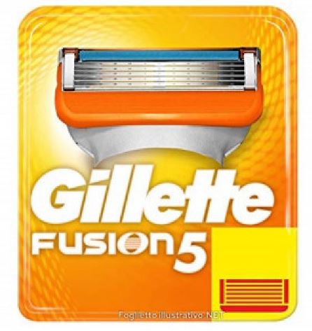 GILLETTE FUSION MANUAL LAME 2 PEZZI - farmanauta.it