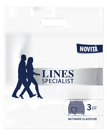LINES SPECIALIST MUTANDA ELASTICA XXL 3 PEZZI - farmanauta.it