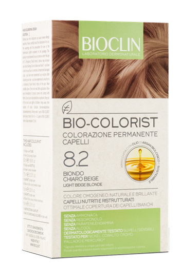 BIOCLIN BIO COLORIST 8,2 BIONDO CHIARO BEIGE - farmanauta.it