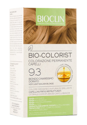BIOCLIN BIO COLORIST 9,3 BIONDO CHIARISSIMO DORATO - farmanauta.it
