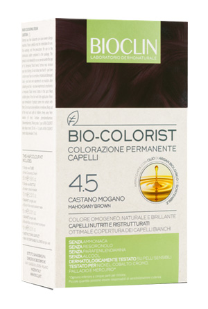BIOCLIN BIO COLORIST 4,5 CASTANO MOGANO - farmanauta.it