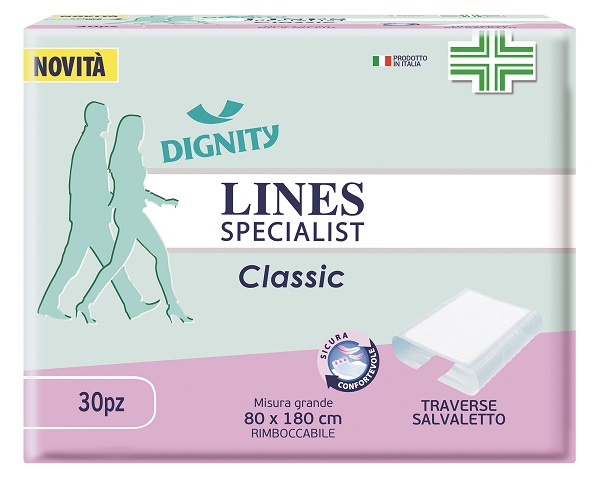 TRAVERSA LINES SPECIALIST CLASSIC 80X180CM TP 30 PEZZI - farmanauta.it