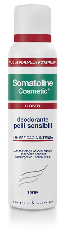 SOMATOLINE COSMETIC DEO UOMO SPRAY 150 ML - farmanauta.it