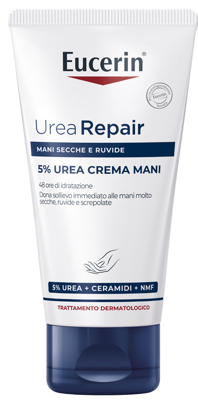 EUCERIN UREAREPAIR CREMA MANI 5% 75 ML - farmanauta.it