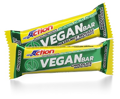 PROACTION VEGAN BAR CIOCCOLATO 40 G - farmanauta.it