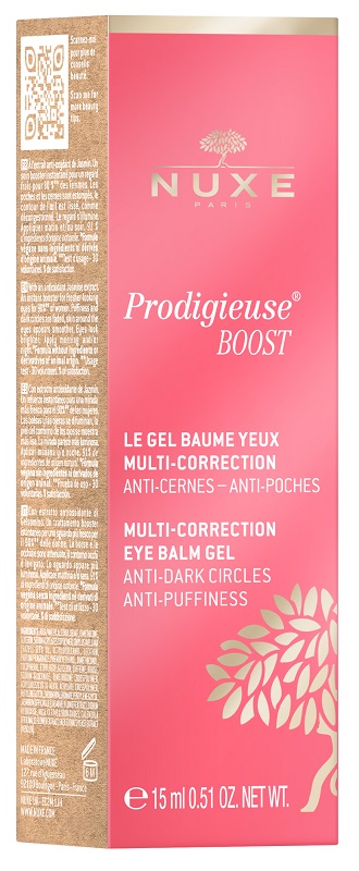 NUXE PRODIGIEUSE BOOST GEL BALSAMO OCCHI MULTI-CORREZIONE 15 ML - farmanauta.it