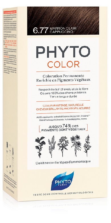 PHYTOCOLOR 6.77 MARR CHIA CAPP 1 LATTE + 1 CREMA + 1 MASCHERA + 1 PAIO DI GUANTI - farmanauta.it