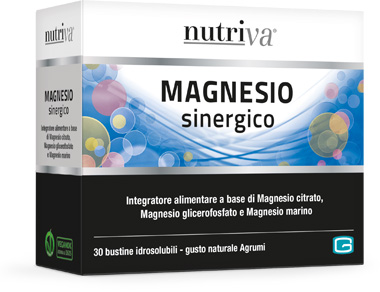 NUTRIVA MAGNESIO SINERGICO 66 G - farmanauta.it