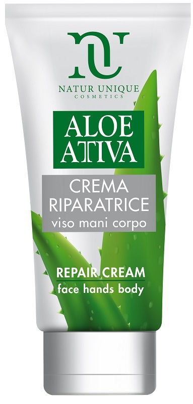 ALOE ATTIVA CREMA RIPARATRICE 150 ML NATUR UNIQUE - farmanauta.it