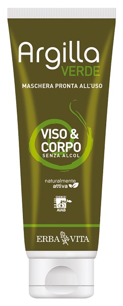 ARGILLA VERDE MASCHERA PRONTA 250 ML - farmanauta.it