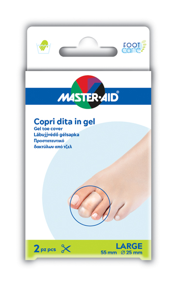 COPRI DITA MASTER-AID FOOTCARE IN GEL LARGE 2 PEZZI C2 - farmanauta.it