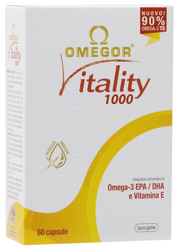 OMEGOR VITALITY 1000 60 CAPSULE MOLLI - farmanauta.it