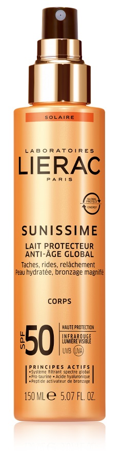 LIERAC SUNISSIME LATTE CORPO SPF50+ 150 ML - farmanauta.it