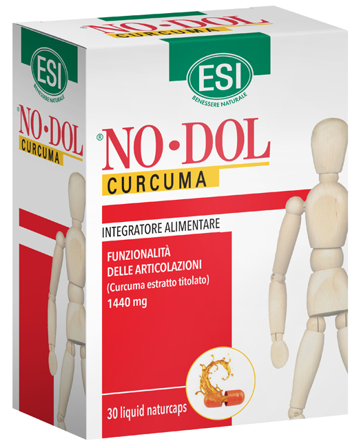 ESI NO DOL CURCUMA 30 NATURCAPS LIQUID - farmanauta.it