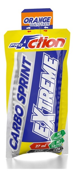 PROACTION CARBOSPRINT EXTREME ORANGE GEL 27 ML - farmanauta.it