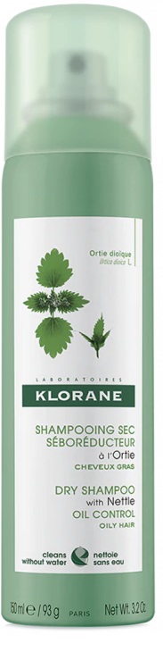 KLORANE SHAMPOO SECCO SEBORIDUTTORE ALL'ORTICA 150 ML - farmanauta.it