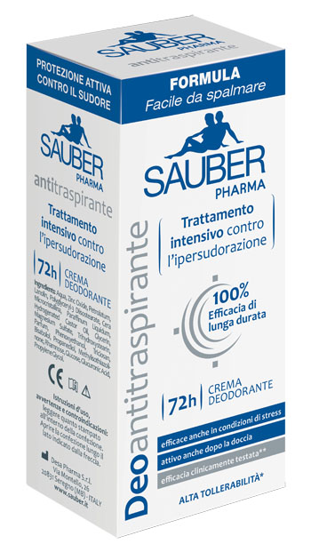 SAUBER DEOANTITRASPIRANTE 72H CREMA 30 ML - farmanauta.it
