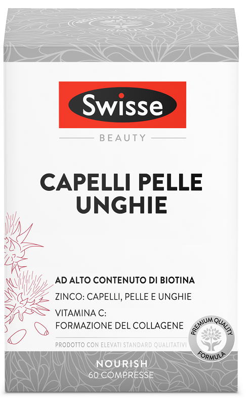 SWISSE CAPELLI PELLE UNGHIE 60 COMPRESSE - farmanauta.it