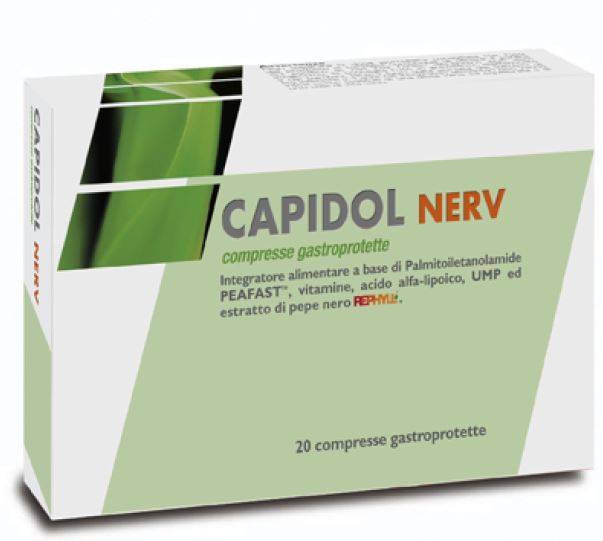 CAPIDOL NERV 20 COMPRESSE GASTROPROTETTE - farmanauta.it