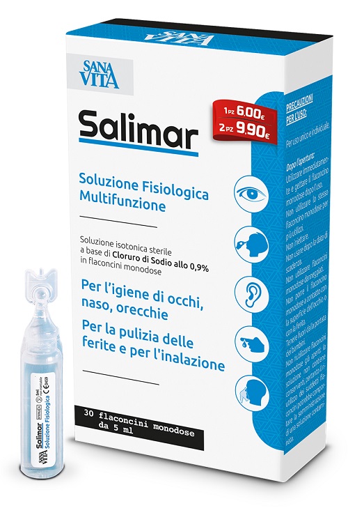 SANAVITA SOLUZIONE FISIOLOGICA 30 FIALOIDI X 5 ML - farmanauta.it