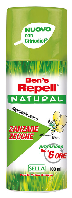 BENS REPELL NATURAL 100 ML - farmanauta.it