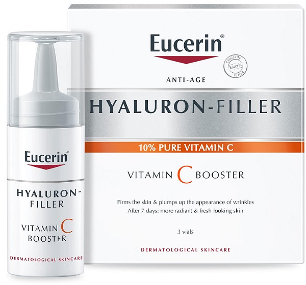 EUCERIN HYALURON-FILLER VITAMIN C BOOSTER 3 X 8 ML - farmanauta.it